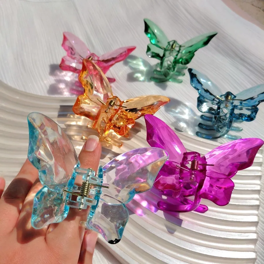 کلیپس پروانه ای کریستالی