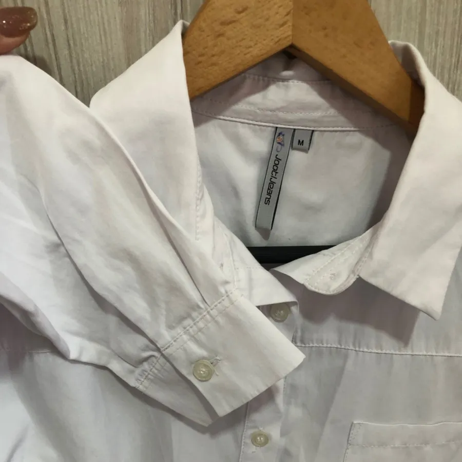 شومیز سفید سایز مدیوم