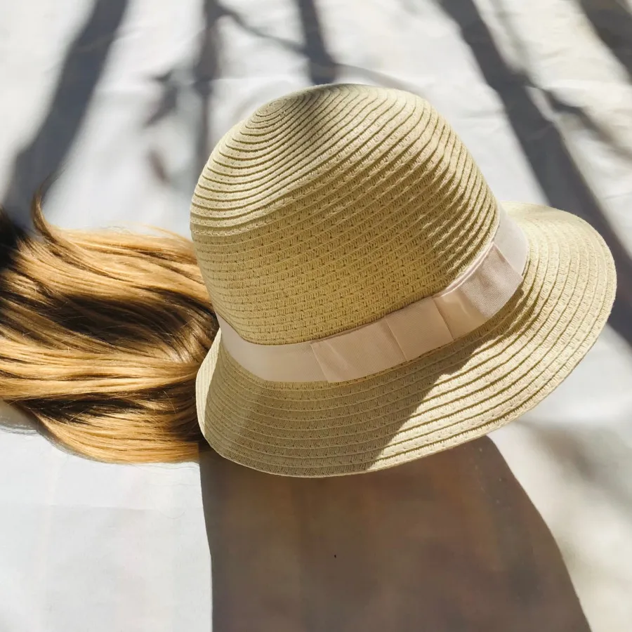 کلاه تابستانی رافیا برند