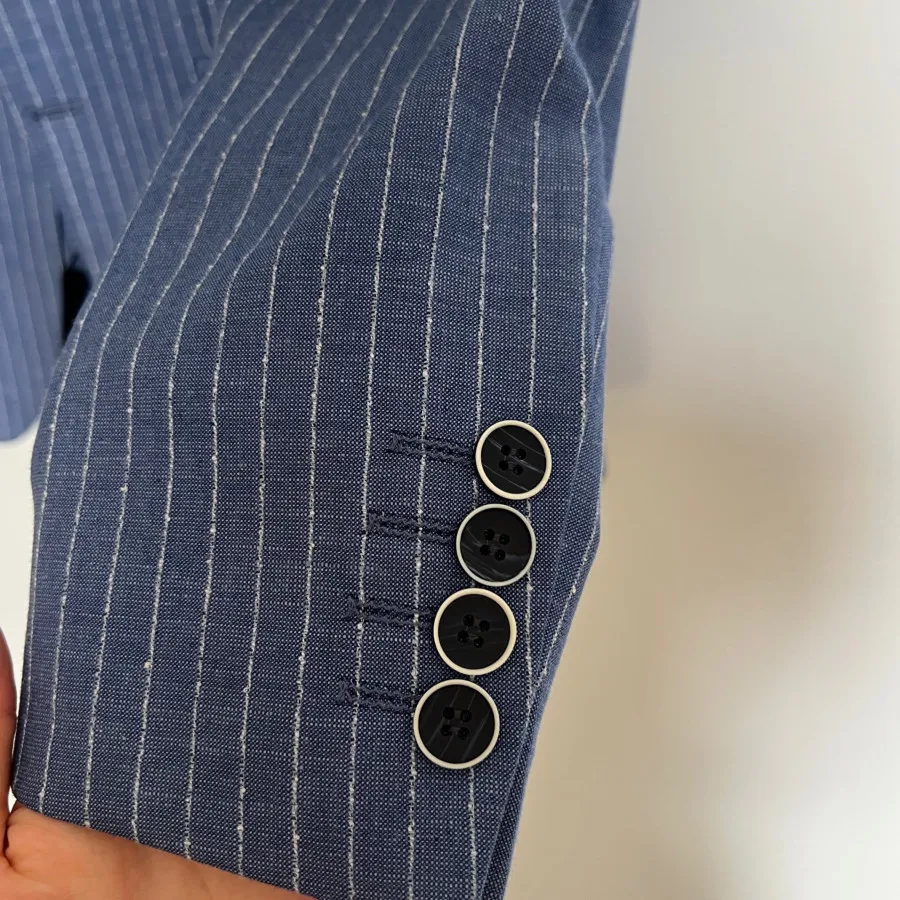 کت شلوار مردانه ابی نفتی