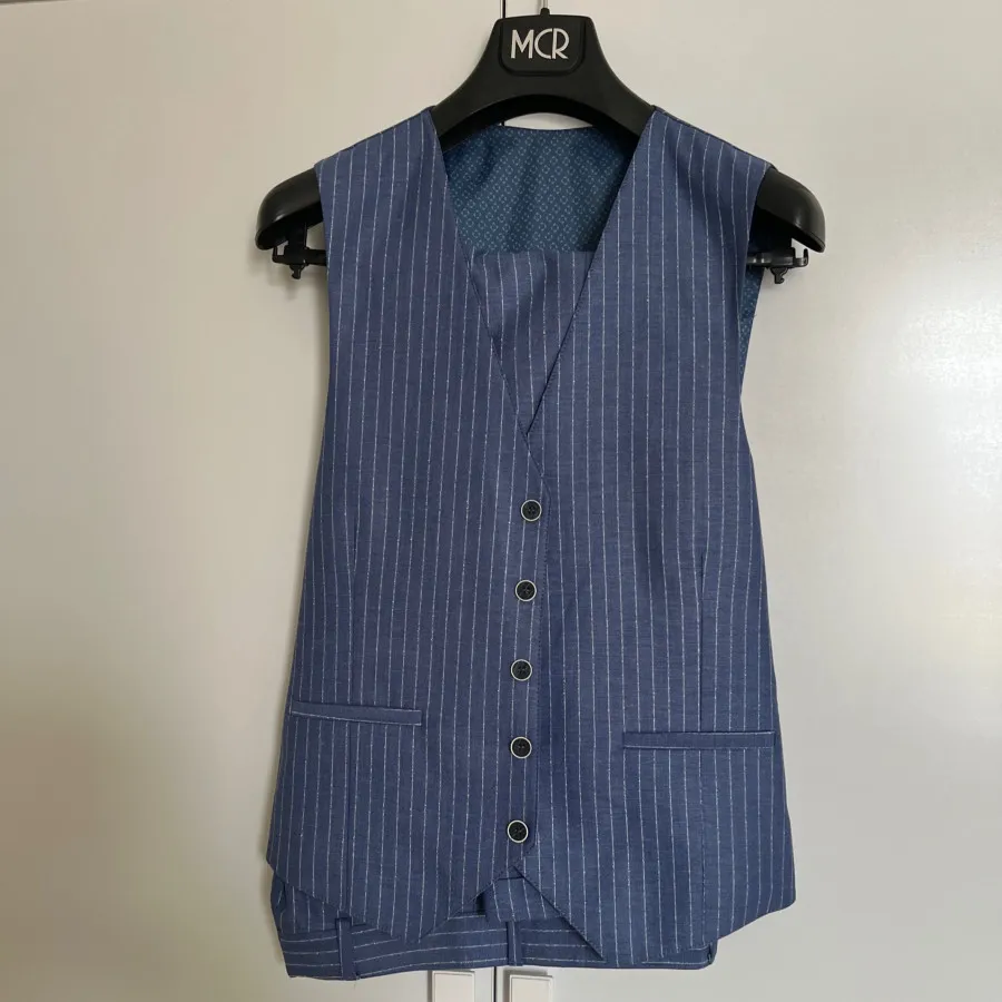 کت شلوار مردانه ابی نفتی