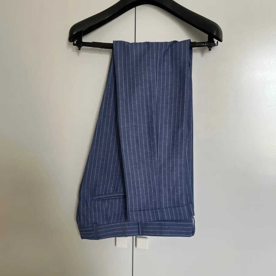 کت شلوار مردانه ابی نفتی