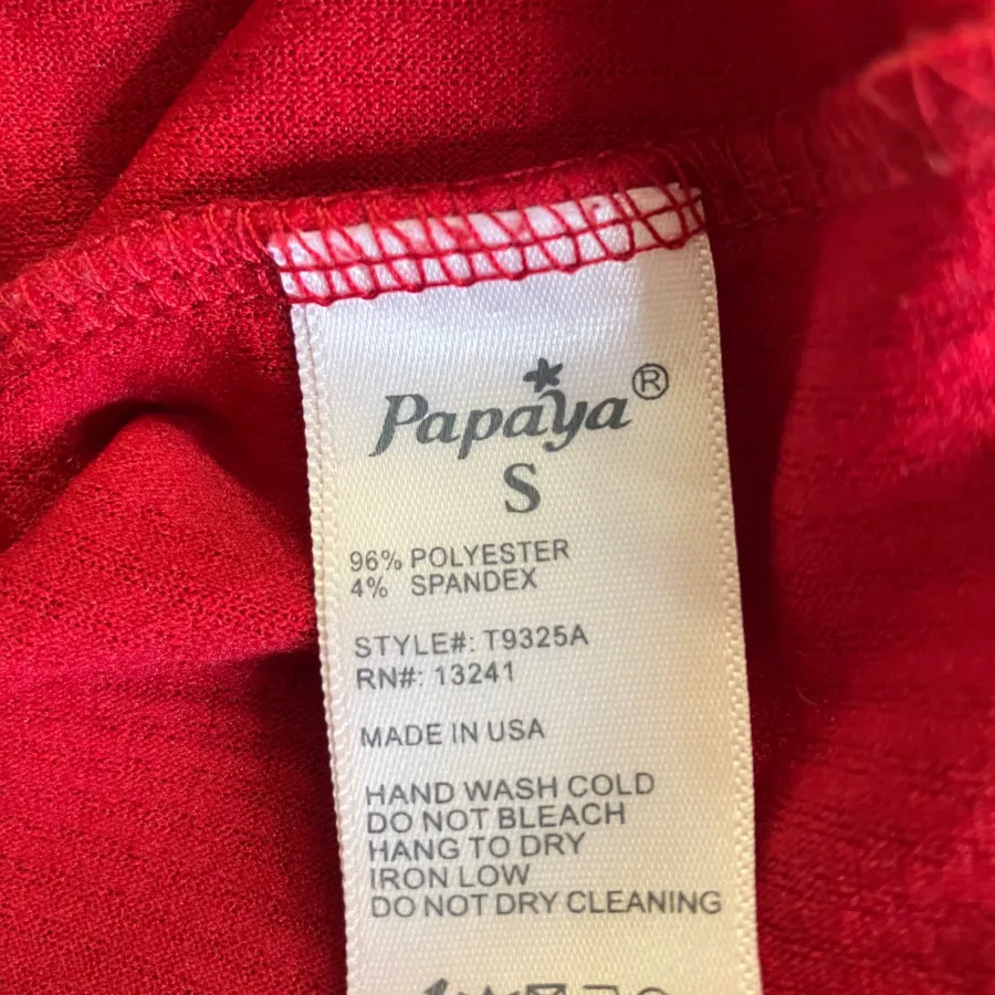 پیراهن قرمز برند papaya