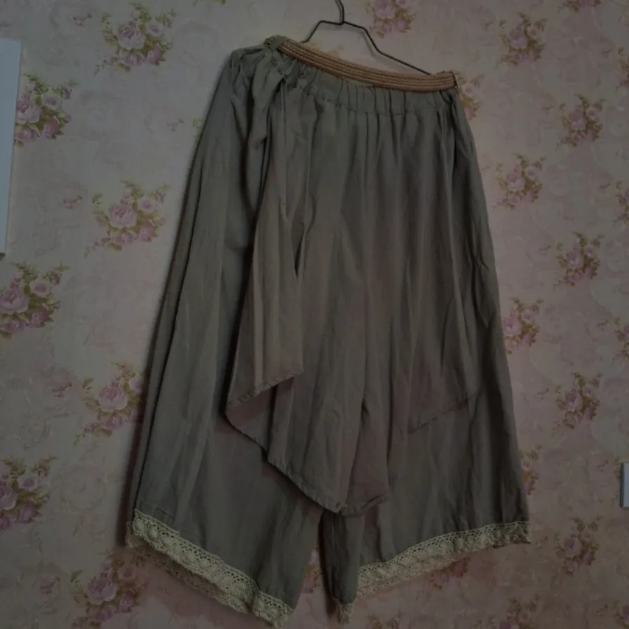 دامن شلوار کتان