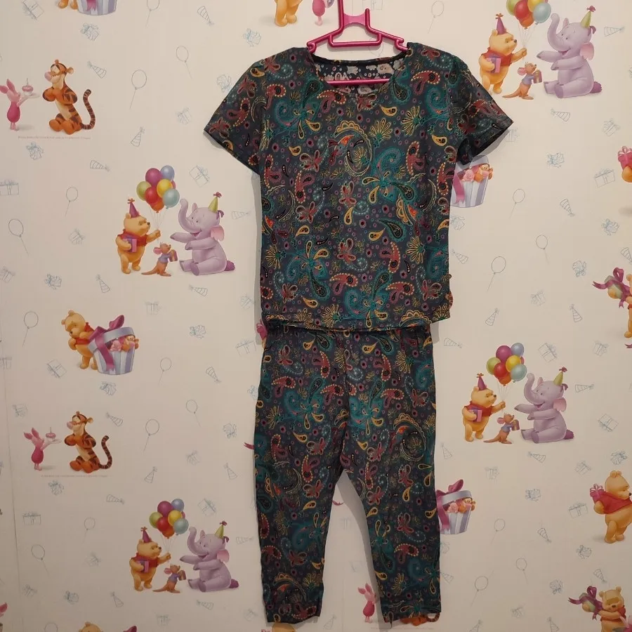 ست بلوز شلوار شیک خونگی