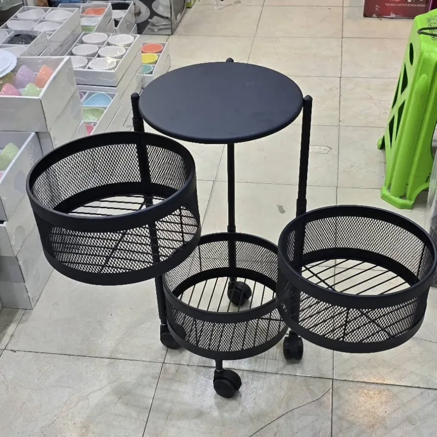 سبد سیب وپیاز فلزی