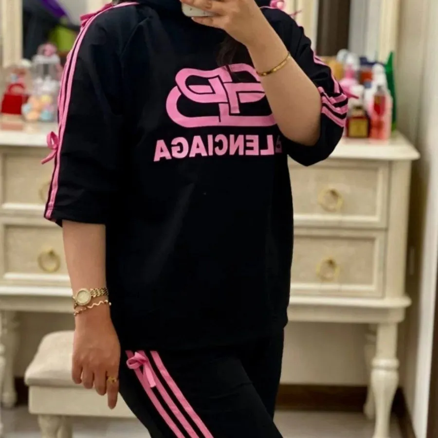 ست تیشرت و شلوار بالنسیاگ