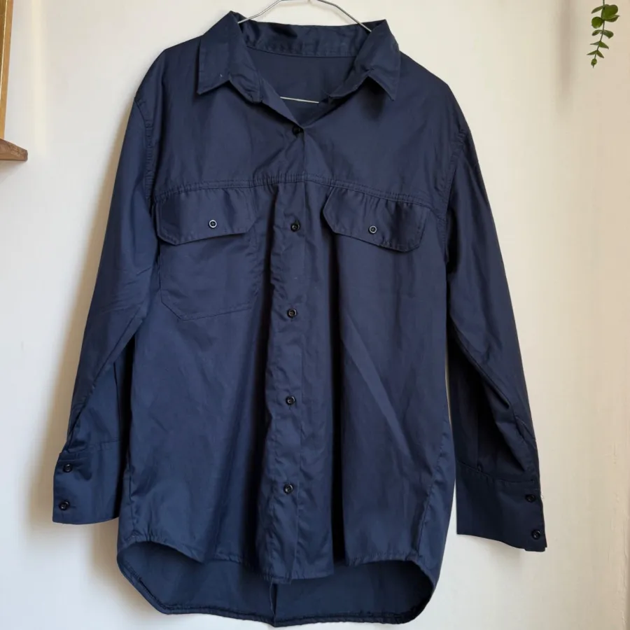 شومیز بیسیک سورمه ای