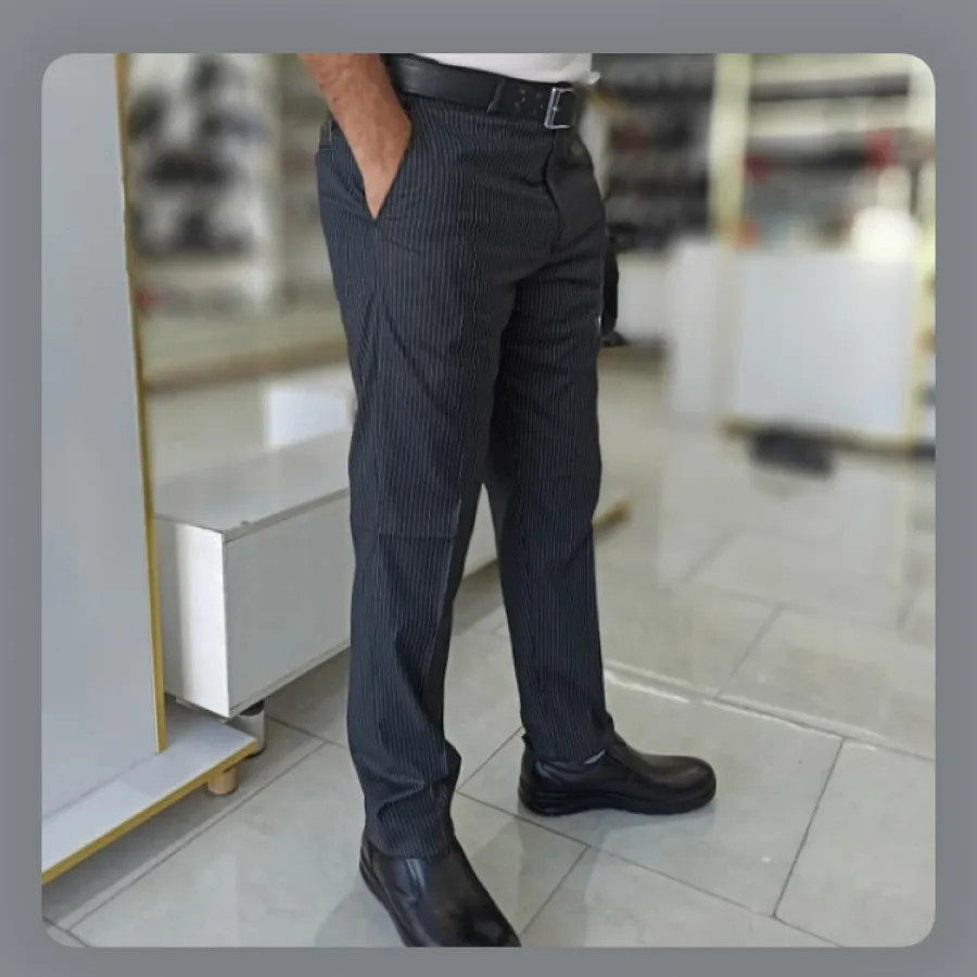 شلوار دیپلمات پارچه ای