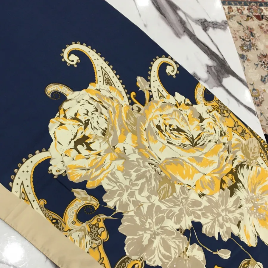 روسری کرپ ابریشم