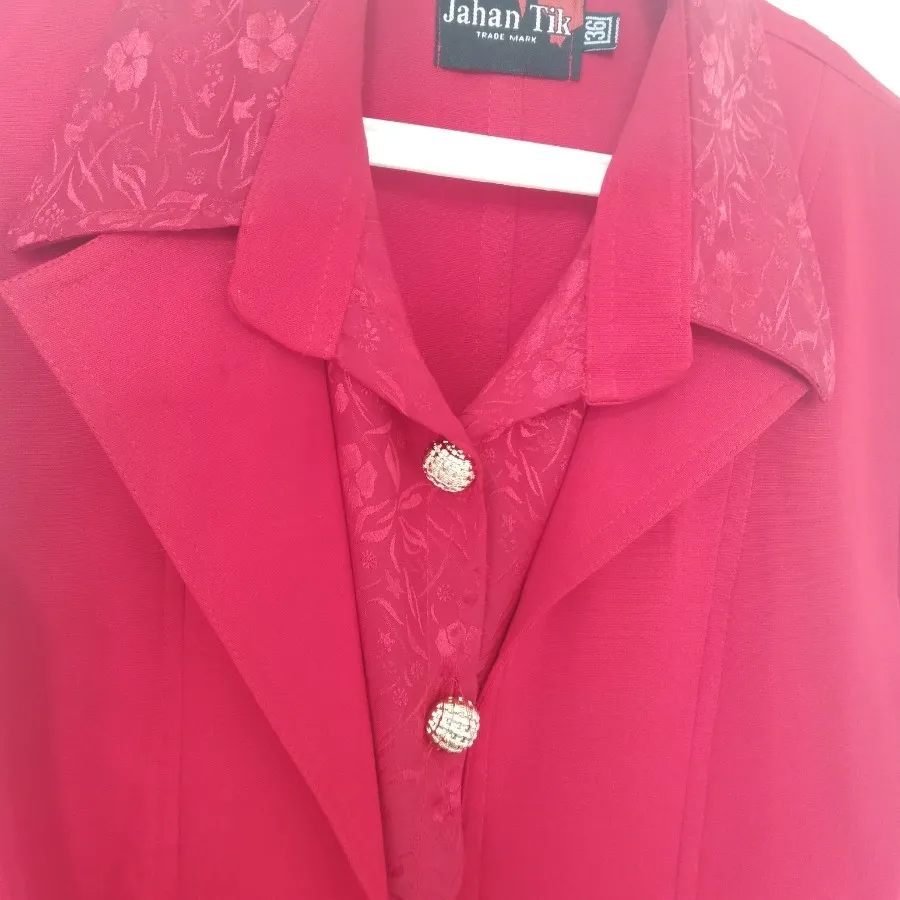 کت مجلسی دخترانه قرمز