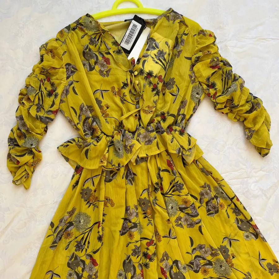 پیراهن حریر آستر دار ترک