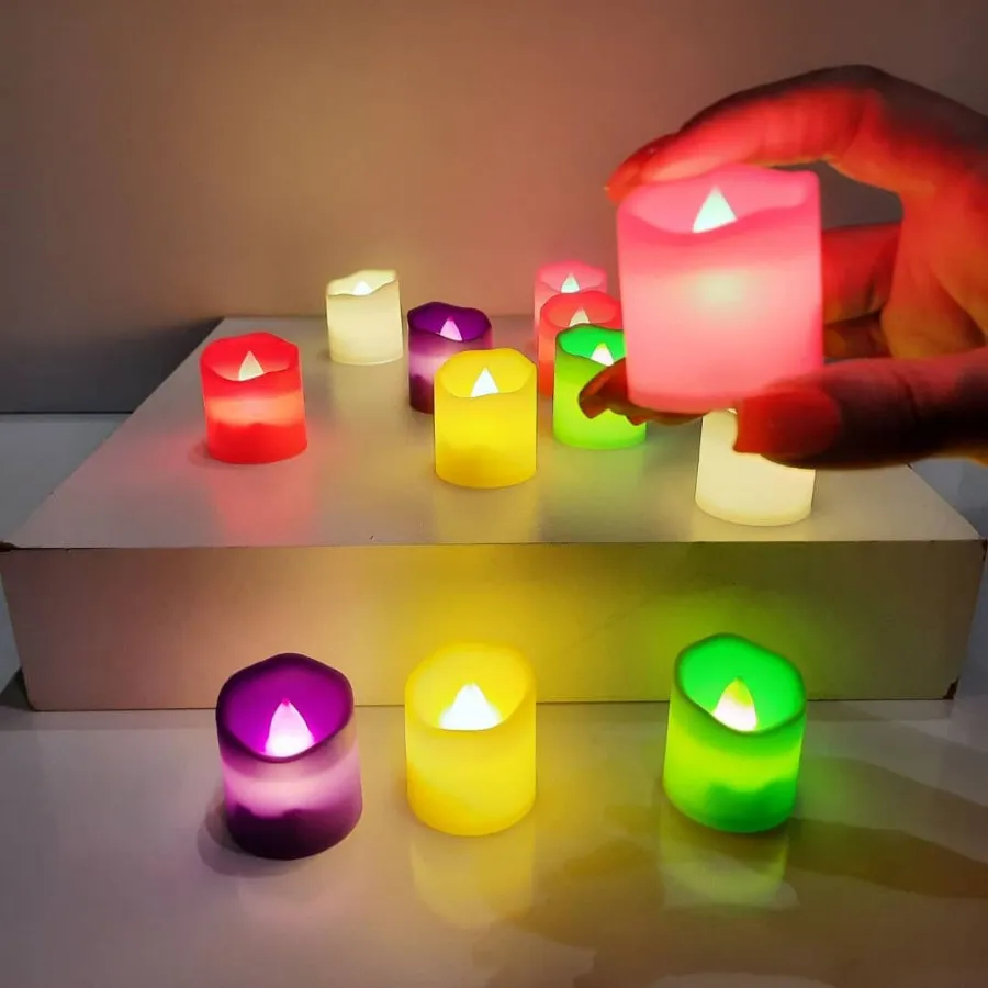 شمع LED ،بسته 4 عددی