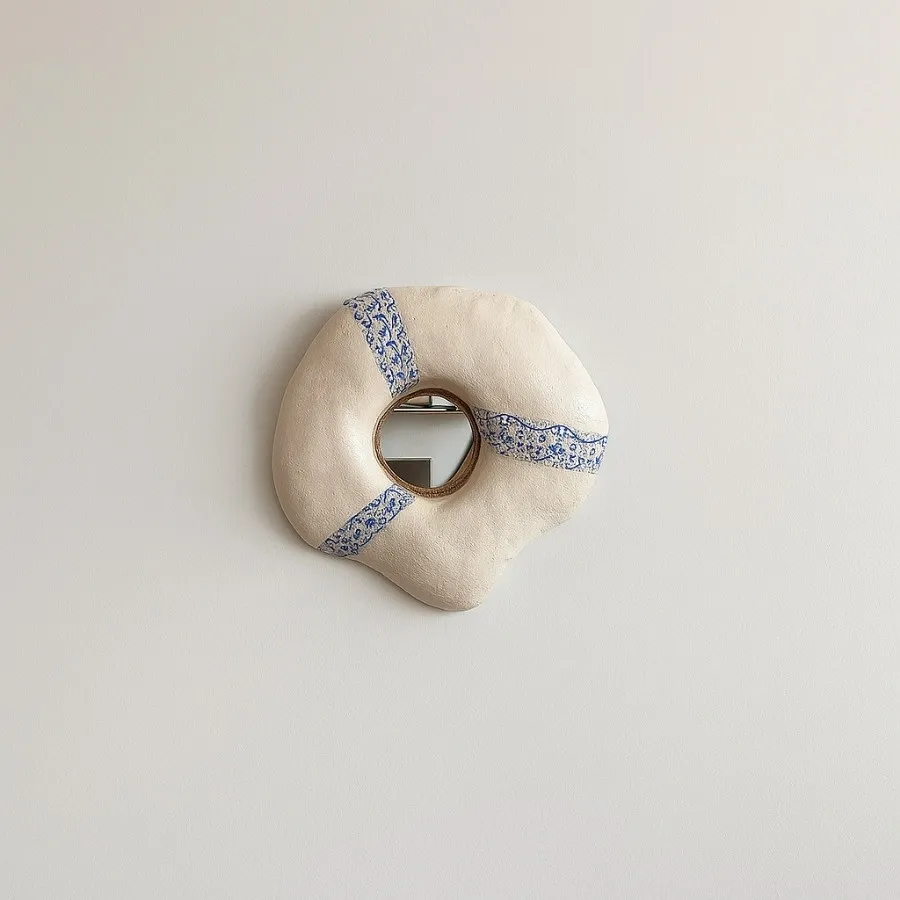 آینه دکوراتیو پاپیه ماشه