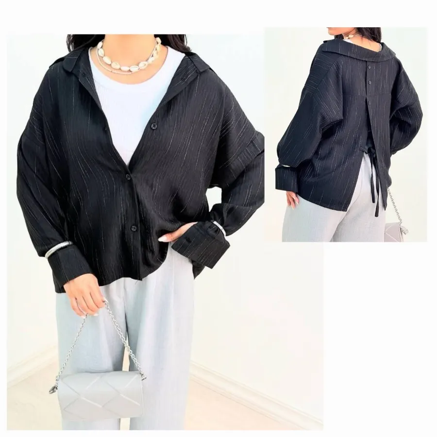 شومیز پشت گره ای