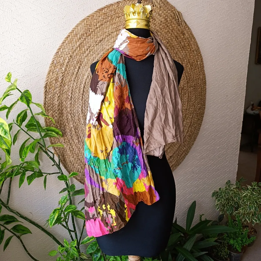 شال زیبا آبرنگی