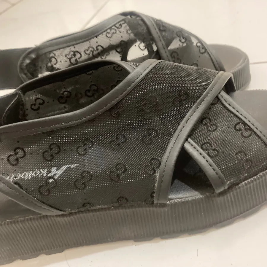 صندل مشکی توری