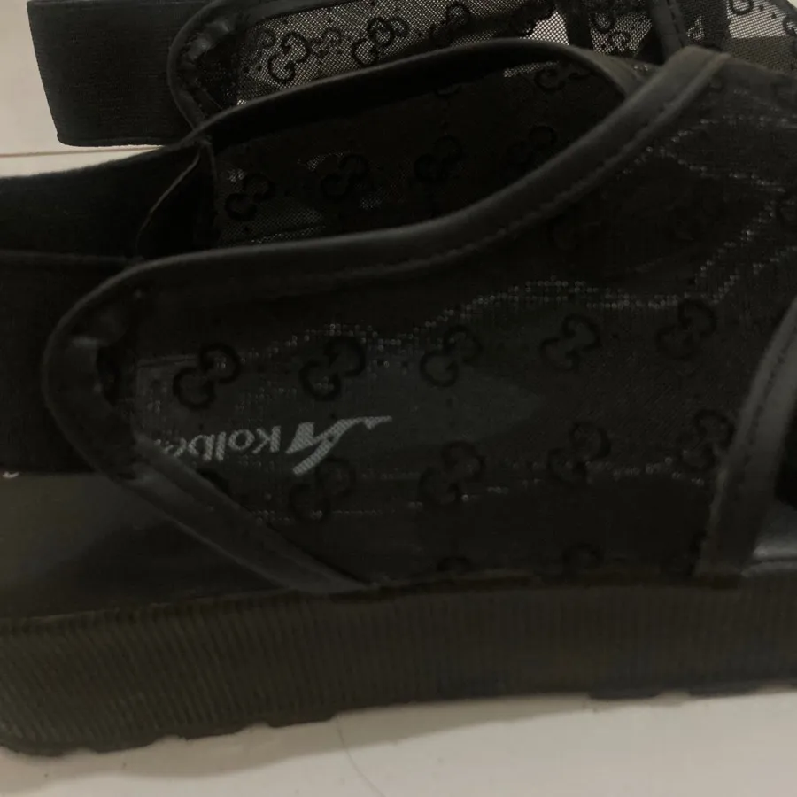 صندل مشکی توری