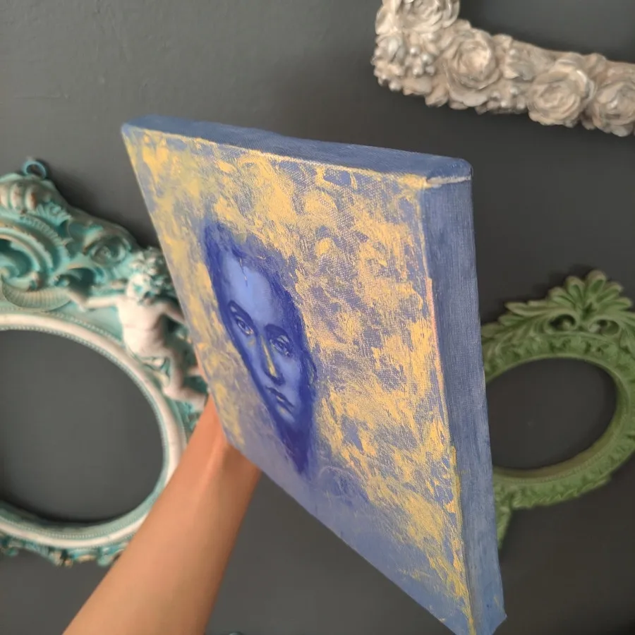 تابلو رنگ روغن پرتره ✨