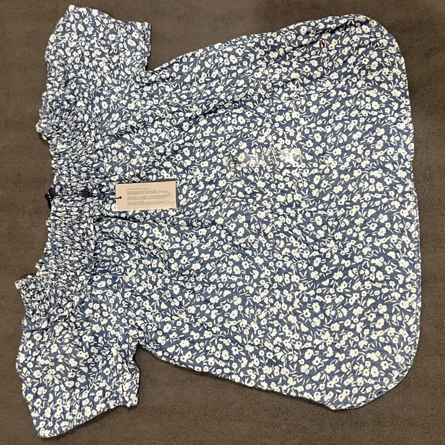 بلوز خارجی گلگلی قایقی