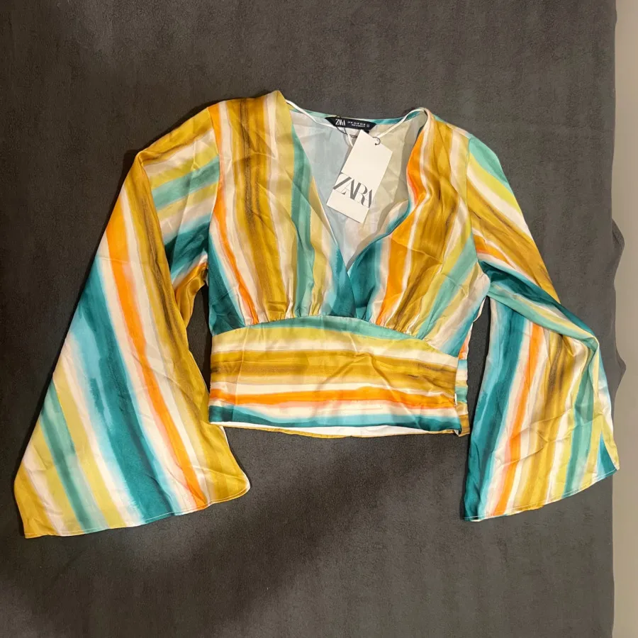 بلوز زارا ساحلی اتیکتدار