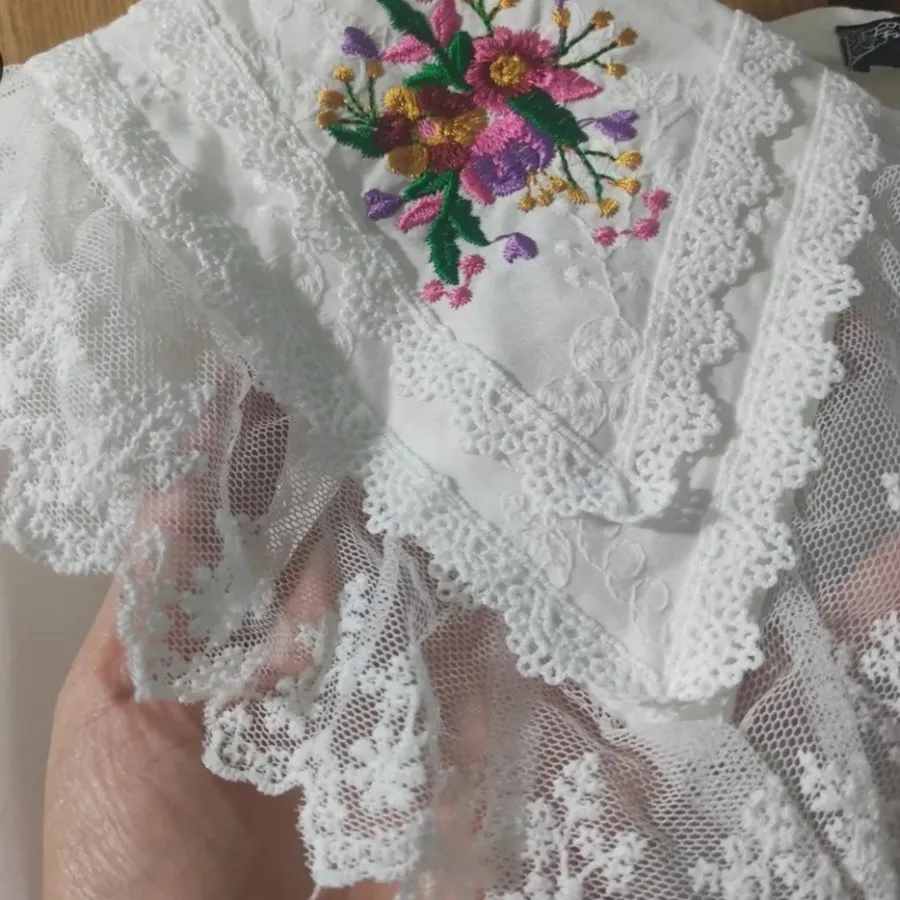 شومیز خامه دوزی وارداتی