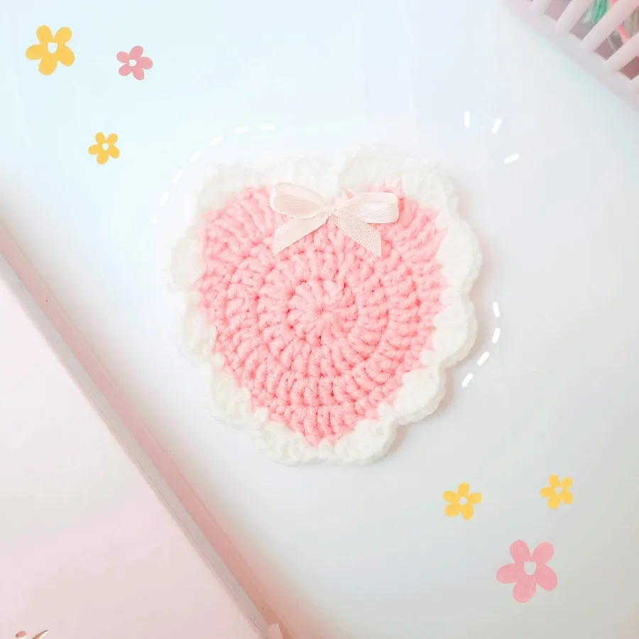 زیر لیوانی /دکوری بافتنی