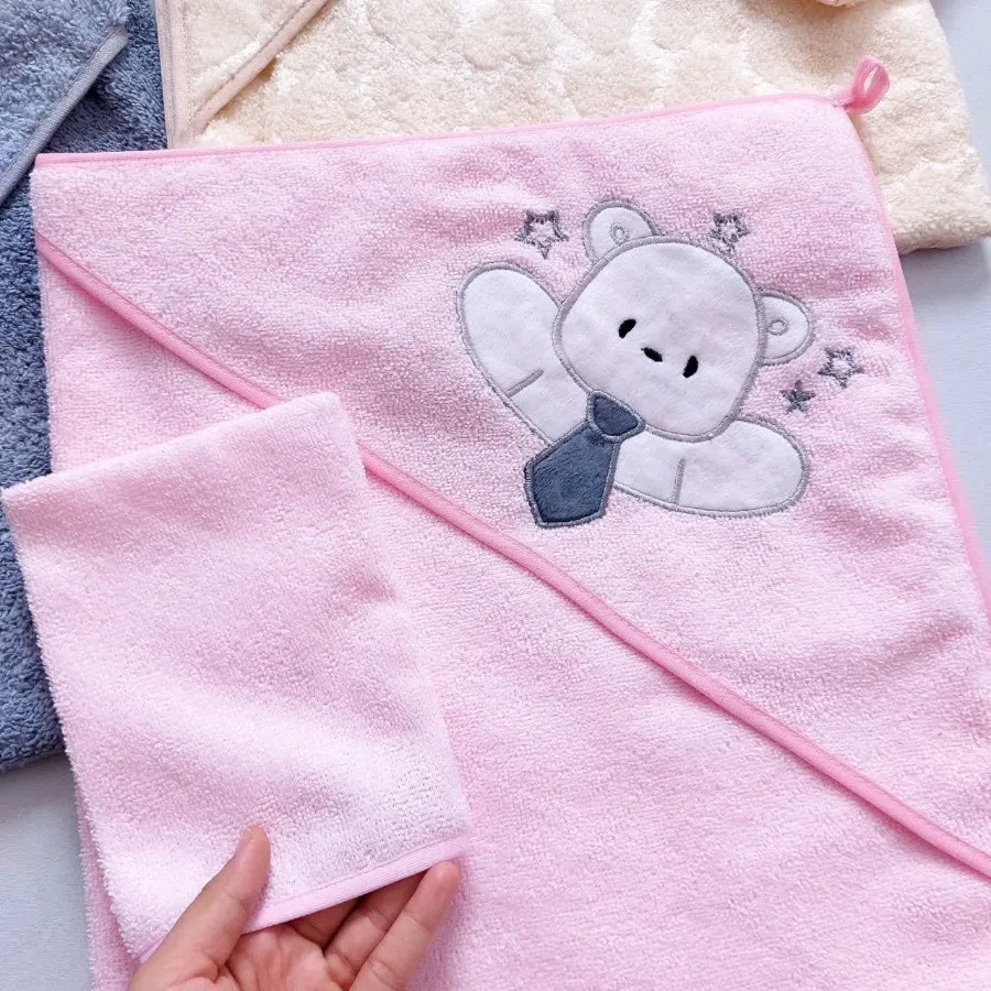 ست حوله و لیف خرس کرواتی