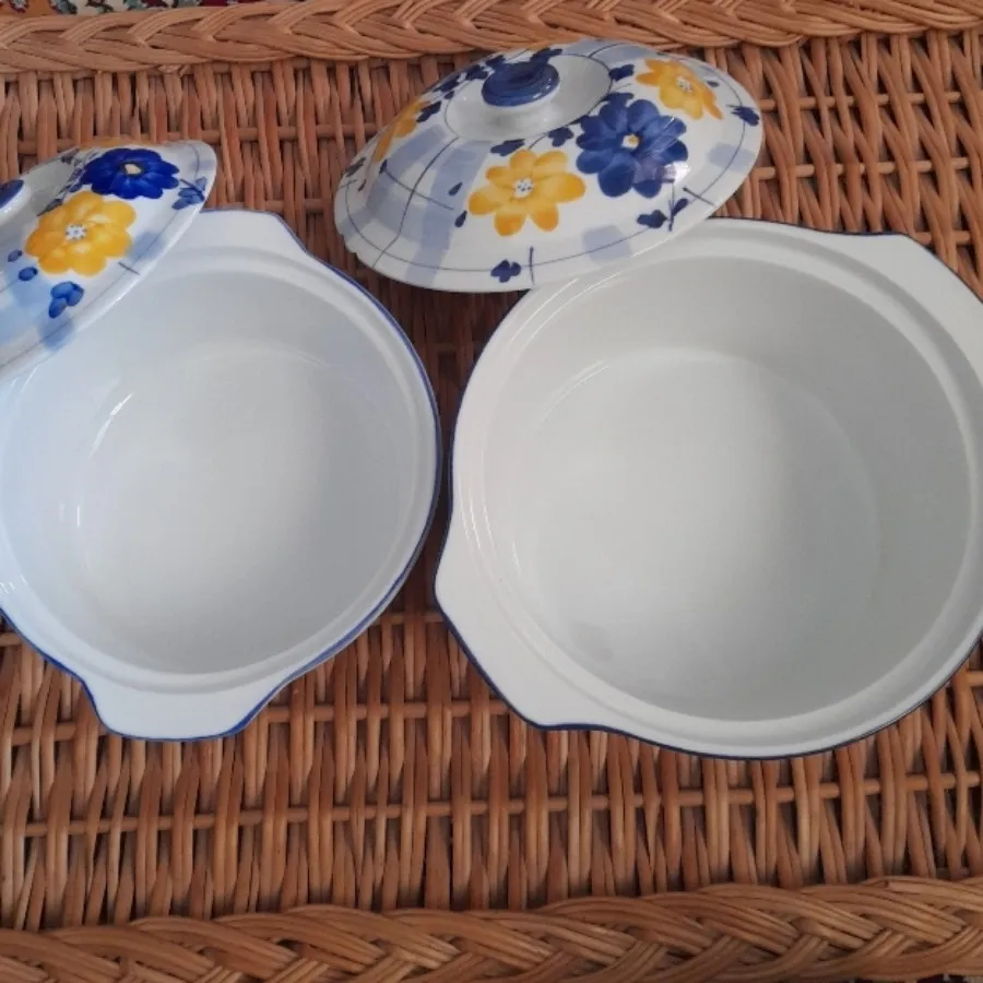 قابلمه چینی گل پنبه ایی