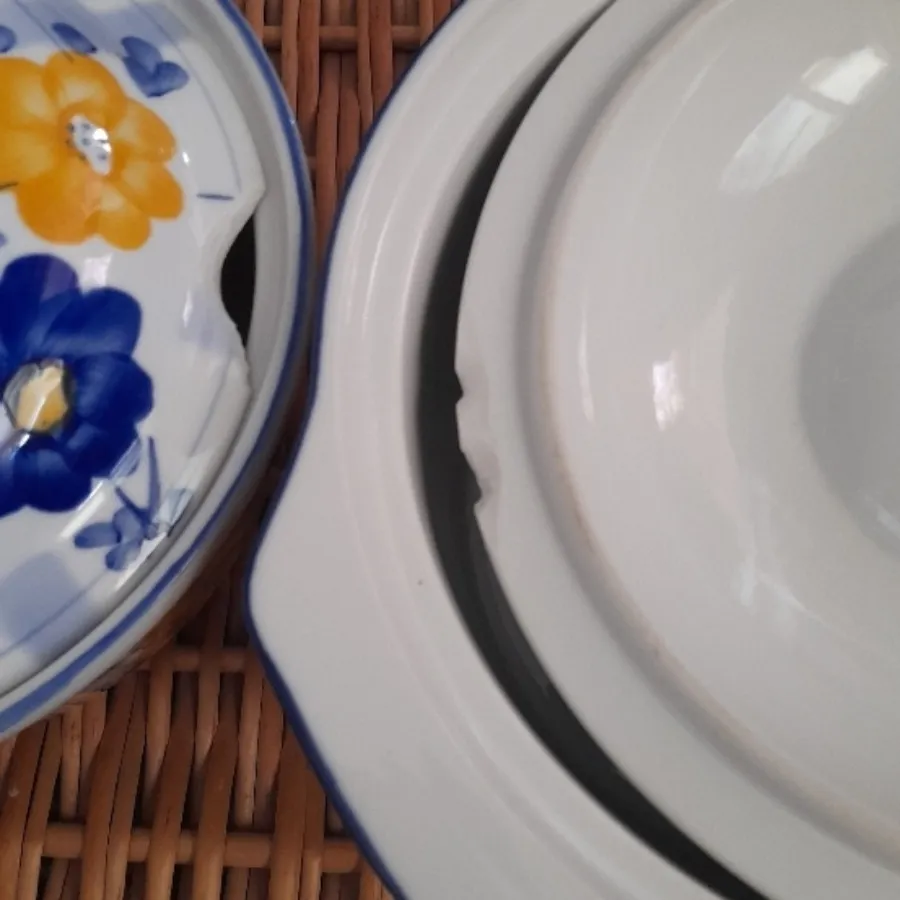 قابلمه چینی گل پنبه ایی