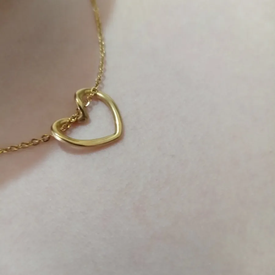 گردنبند قلب دفرمه