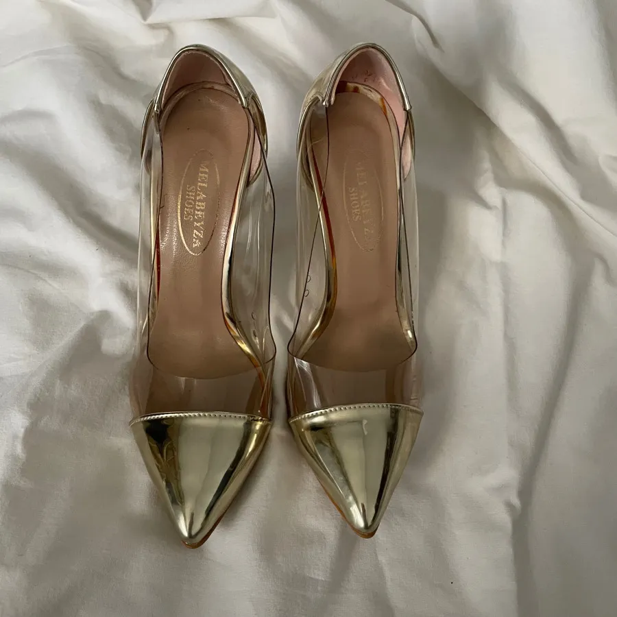 کفش مجلسی طلایی ترک 37