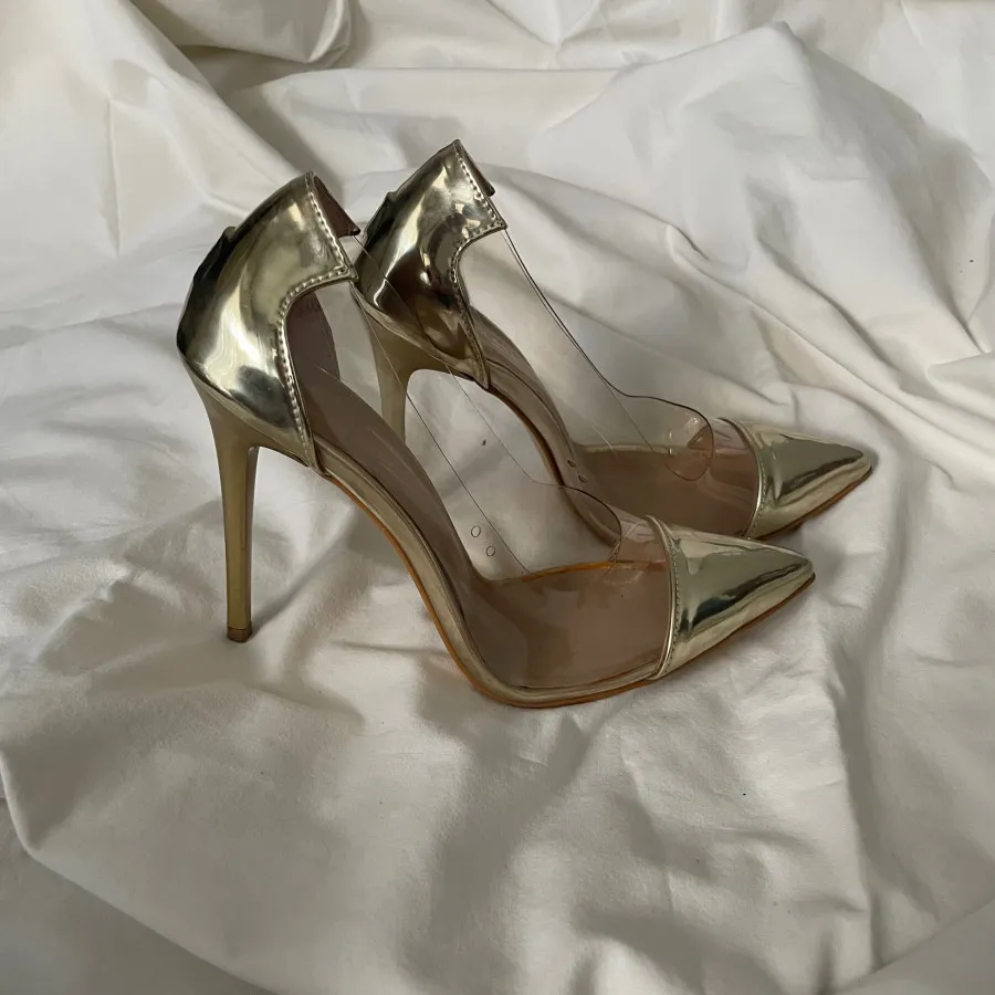 کفش مجلسی طلایی ترک 37