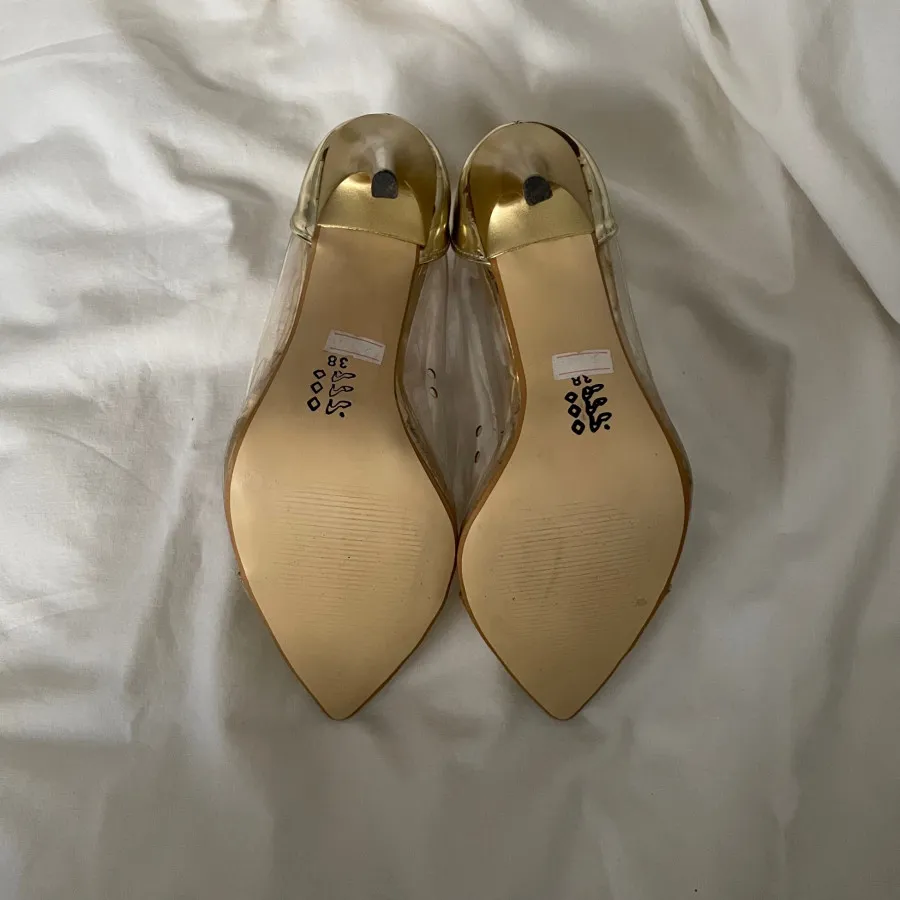 کفش مجلسی طلایی ترک 37