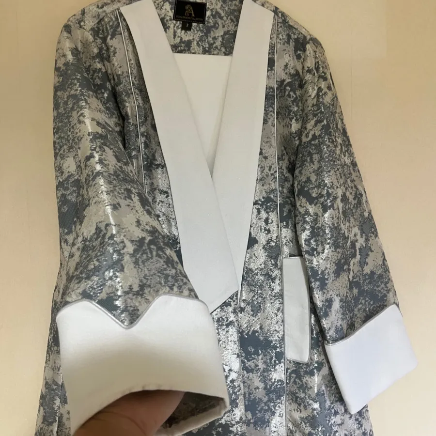 مانتو ژاکارد ابریشم