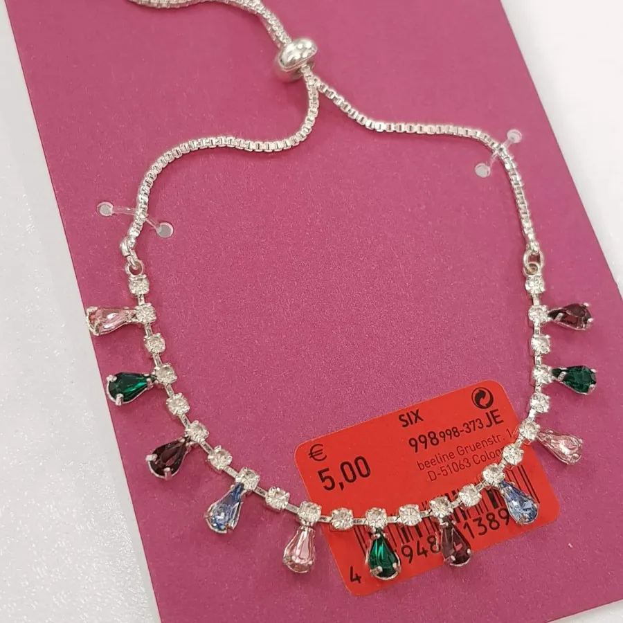 دستبند تنیسی نگین دار