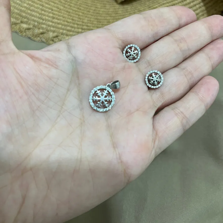 نیم ست نقره