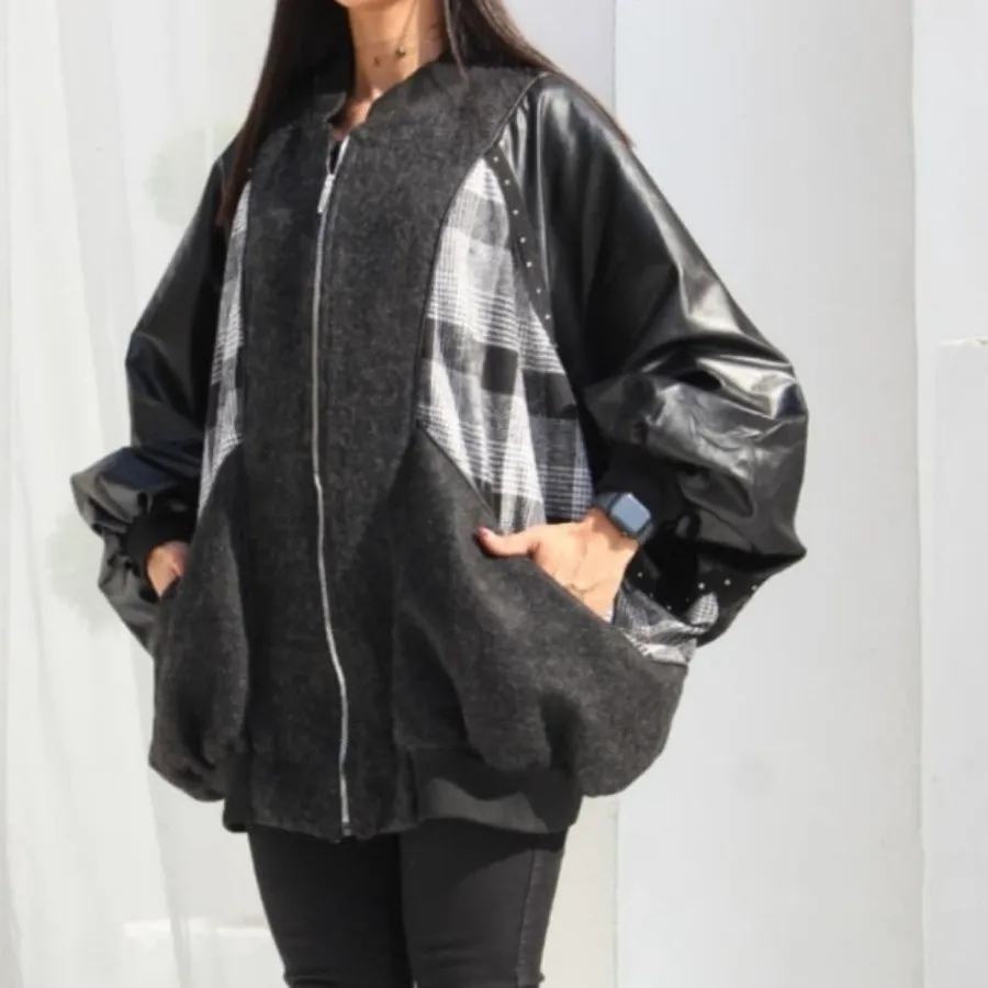 ژاکت هودی فری سایز