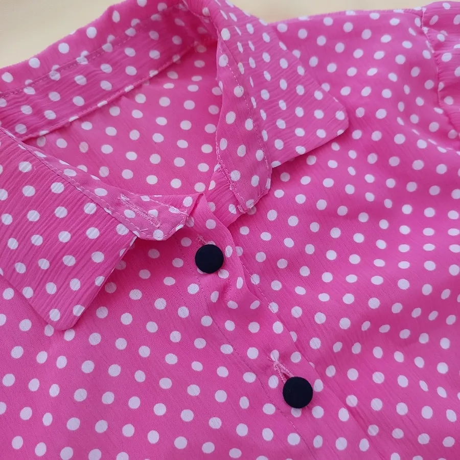 پیراهن کرپ پفکی