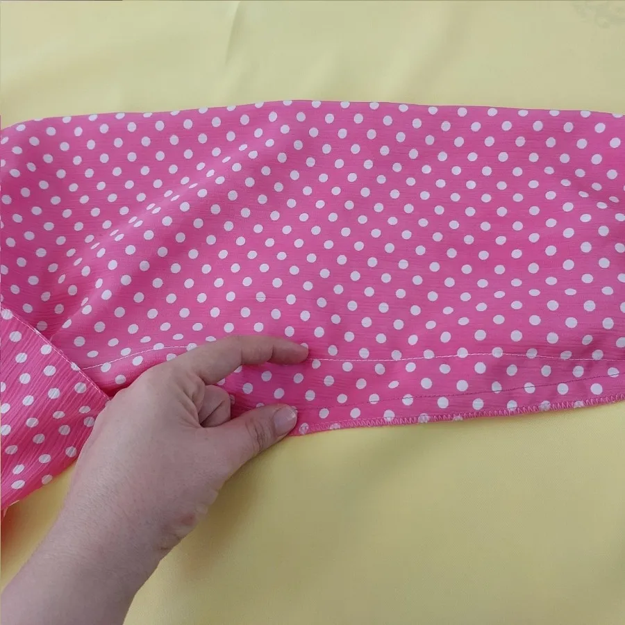 پیراهن کرپ پفکی