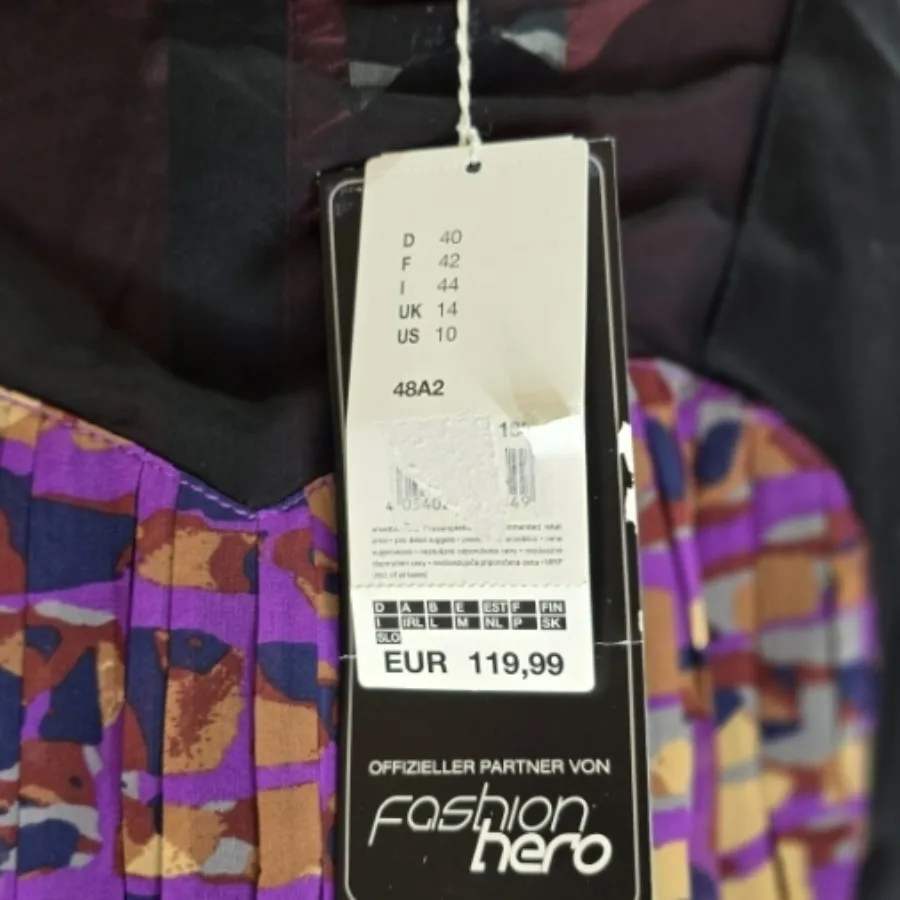 پیراهن کتان حریر تگ دار