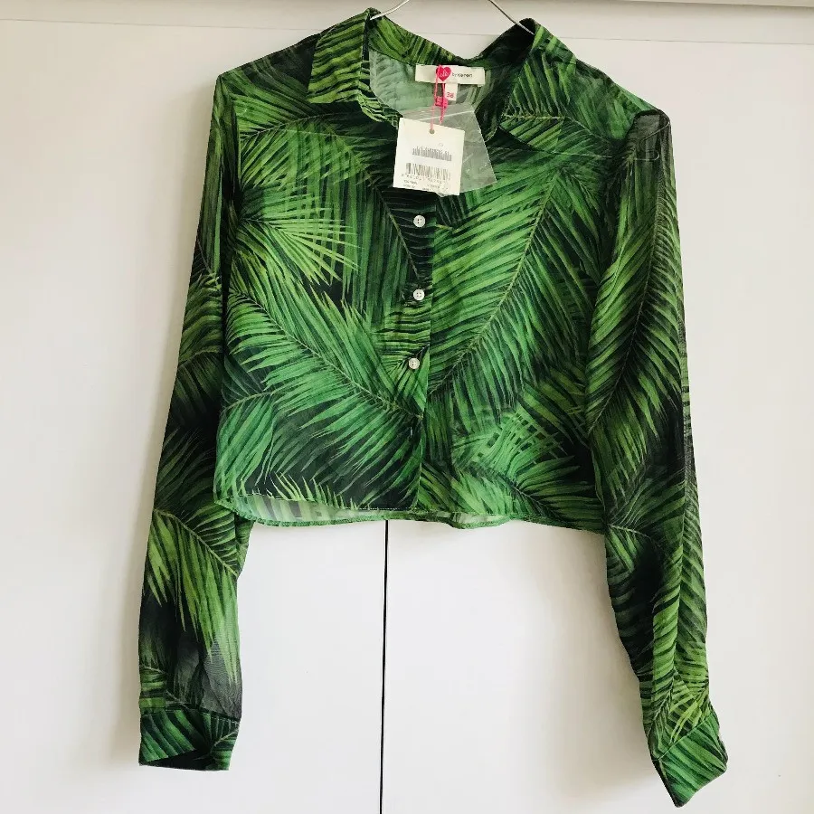 شومیز کراپ هاوایی کوتون