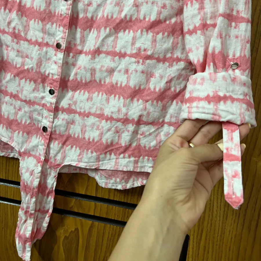 شومیز گره ای نخی ترک