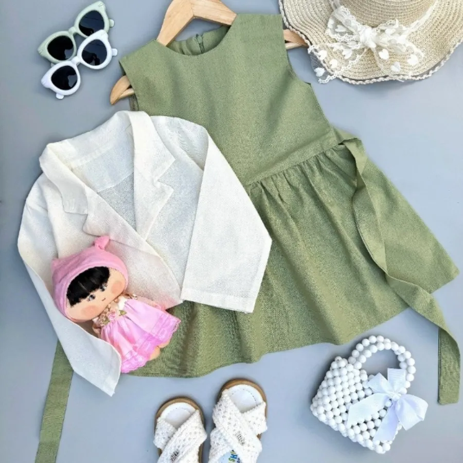 ست سارافن و کت مادروکودک