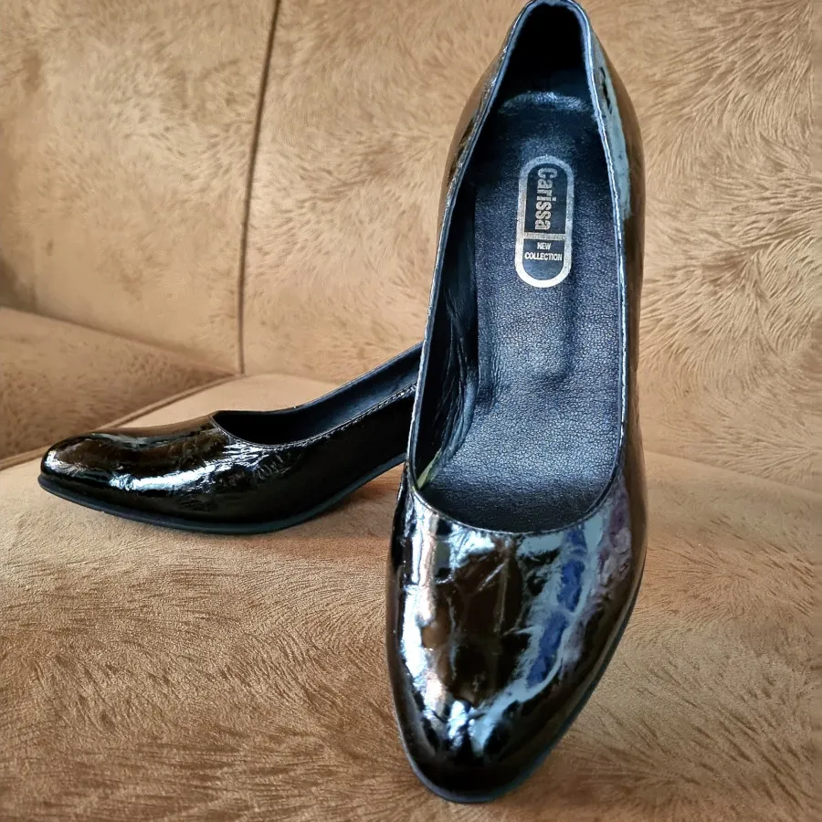 کفش مجلسی چرم مشکی