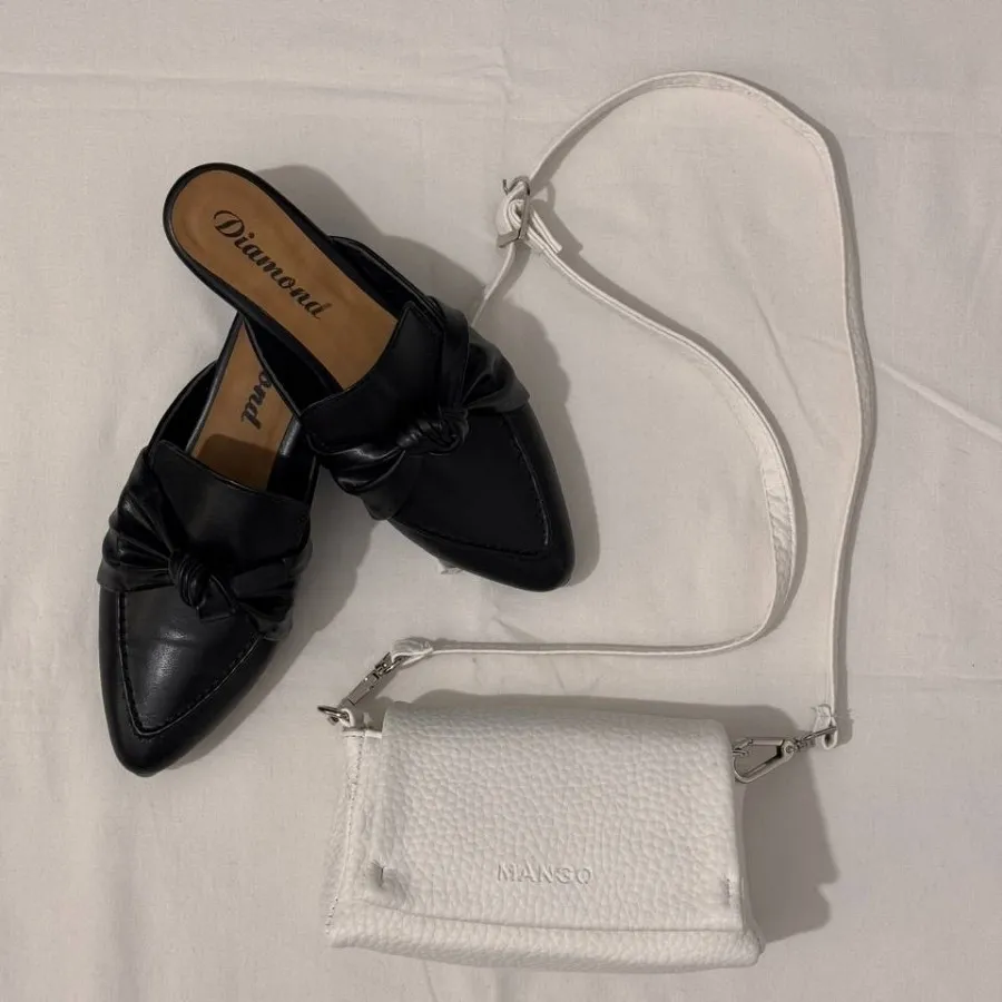 کیف سفید منگو