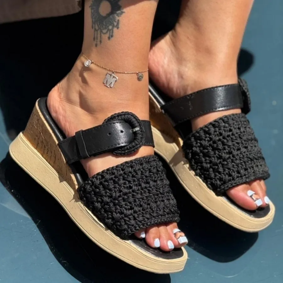 صندل بافت زنانه شیک