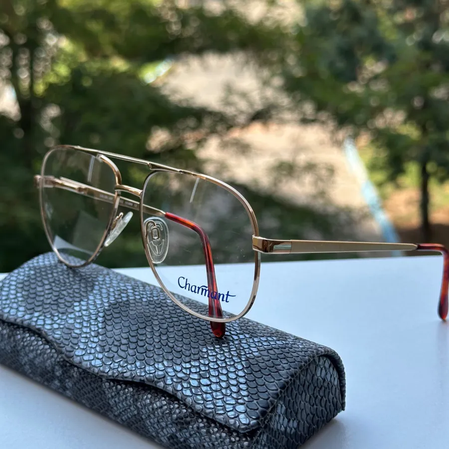 عینک طبی دوپل فلزی