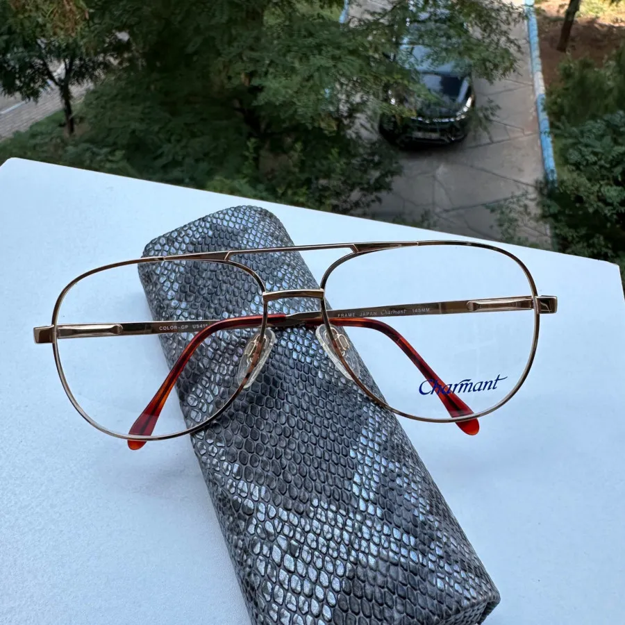 عینک طبی دوپل فلزی