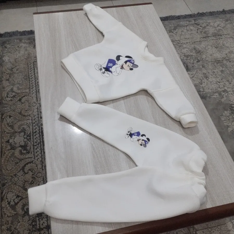 ست بلوز و شلوار سفید